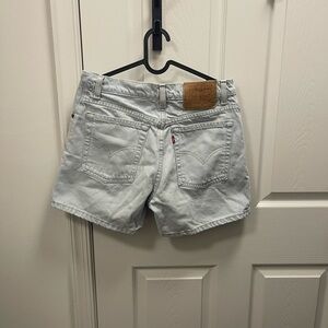 Levi's Women's Light Gray Jean Shorts